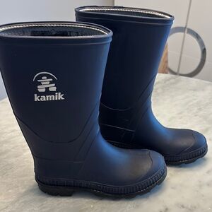 Kamik Blue Rain & Snow Boots Waterproof Slip-Resistant